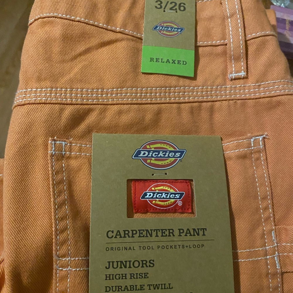 Cargo jeans (orange)